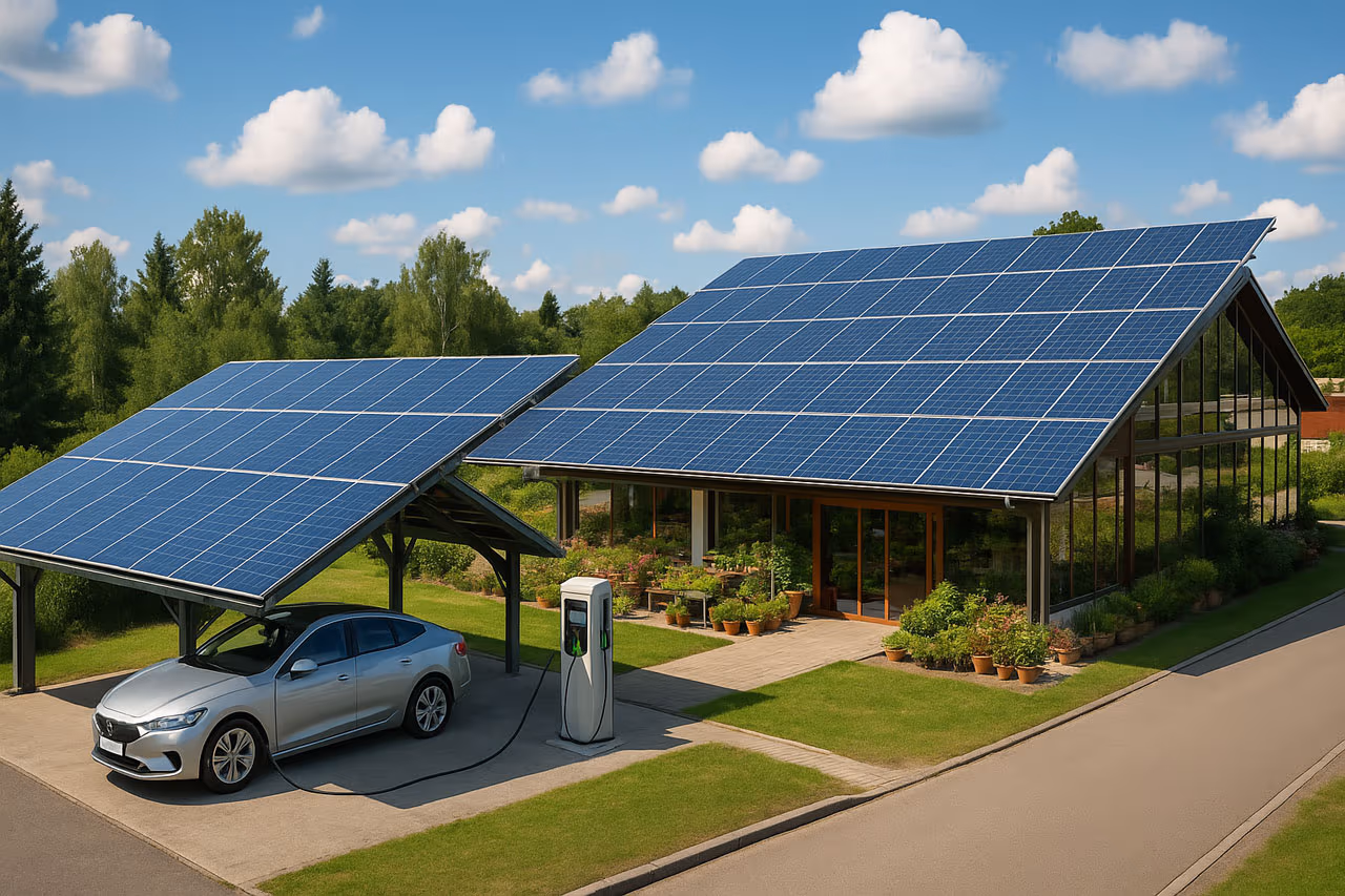 Gartencenter - Photovoltaik-Anlage | Frankfurt am Main